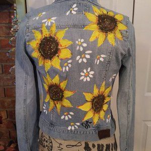 244 Size X Large Juniors Abercrombie Jean Jacket